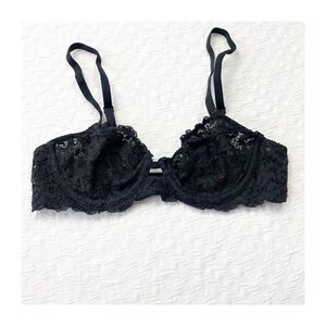 Buy 1 get 1 free 32b Victorias Secret unlined demi body by Victoria  lace x blac